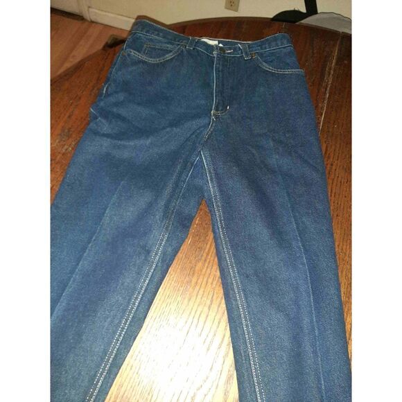 Womens Size 8 Jones Sport Straight Leg Denim Blue Jeans Casual Cotton Pa… - Picture 2 of 3